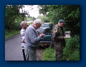 Carry on Graham - we'll guard the car!